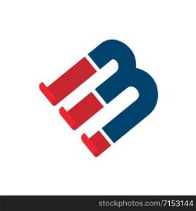 FB initial letter Logo Inspiration. F and B combination logo vector design. Keywords language: English