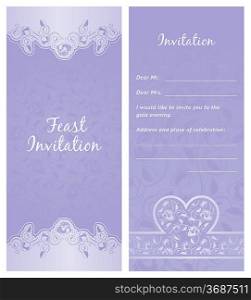 Feast-invitation, background