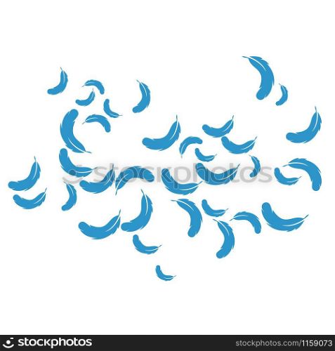 Feather background wallpaper ilustration vector