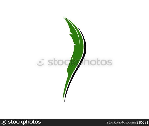 feather icon illustration vector template design