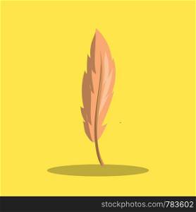 FEATHER, LIGHT, PINK, 12, Vector, illustration, cartoon, graphic, vector