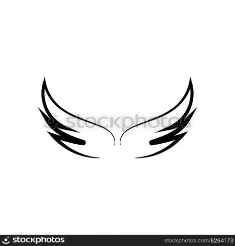 feather pen write sign logo template app icons