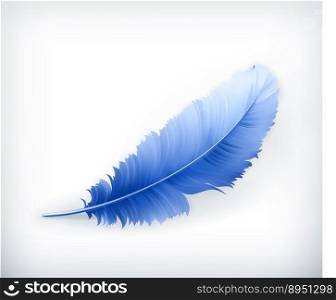 Feather vector image