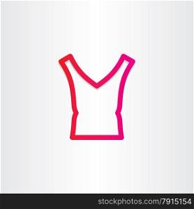 female blouse fashion woman icon label design