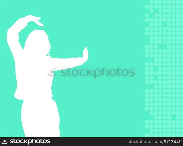 Female dancing