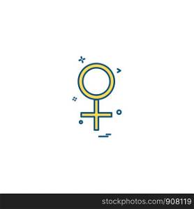 female girl user icon vector desige