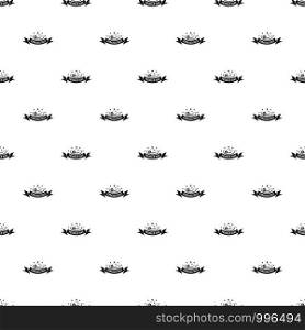 Female hat pattern vector seamless repeat for any web design. Female hat pattern vector seamless