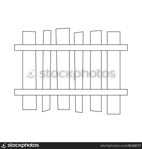 fence icon vector illustration design