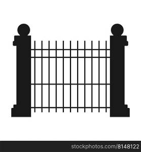 fence icon vector illustration design