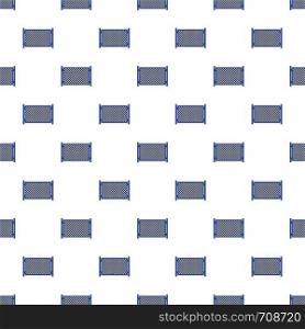 Fence in city pattern seamless in flat style for any design. Fence in city pattern seamless