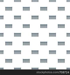 Fence with ball pattern seamless in flat style for any design. Fence with ball pattern seamless