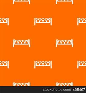 Fence wooden pattern vector orange for any web design best. Fence wooden pattern vector orange