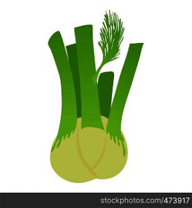 Fennel icon. Cartoon illustration of fennel vector icon for web. Fennel icon, cartoon style