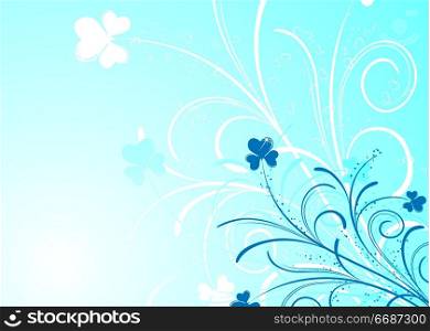 Feral background, vector