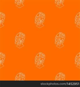 Ferris wheel pattern vector orange for any web design best. Ferris wheel pattern vector orange