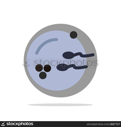 Fertile, Procreation, Reproduction, Sex Abstract Circle Background Flat color Icon