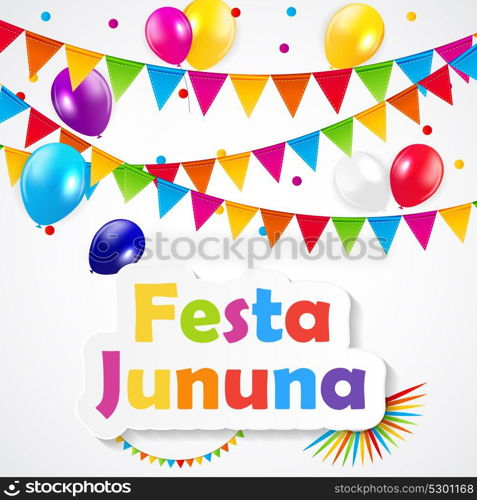 Festa Jinina on Background Vector Illustration EPS10. Festa Jinina Background Vector Illustration