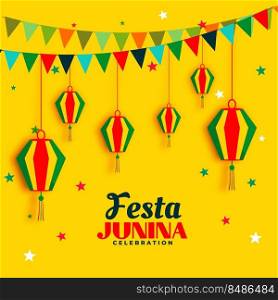 festa junina decorative celebration background