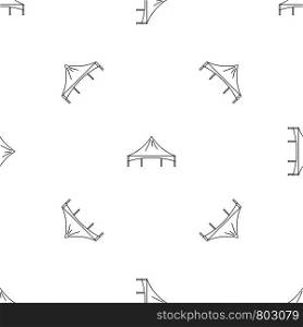 Festival tent pattern seamless vector repeat geometric for any web design. Festival tent pattern seamless vector