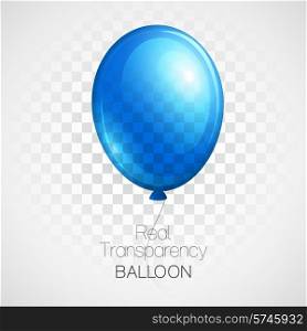 Festive Balloons real transparency. Vector illustration EPS 10. Festive Balloons real transparency. Vector illustration