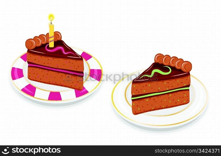 Festive chocolate cakes for celebrations
