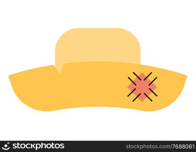 festive wide hat on a white background. Vector Illustration. festive wide hat on a white background. Vector Illustration. EPS10