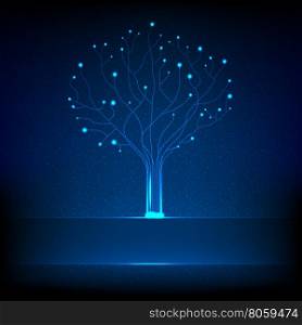 Fibre optical tree