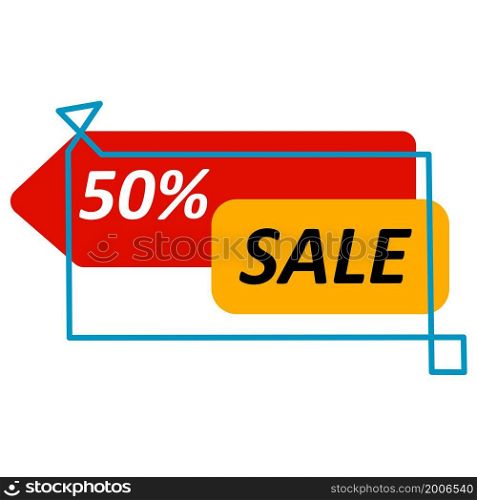 fifty percent shopping discount offer
