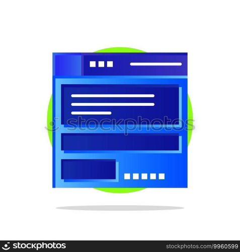 File, Browser, Computing, Code Abstract Circle Background Flat color Icon