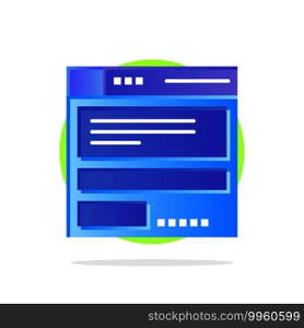 File, Browser, Computing, Code Abstract Circle Background Flat color Icon