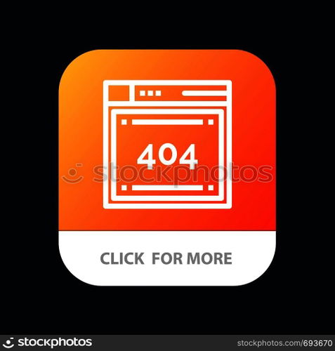 File, Computing, Code, Coding Mobile App Button. Android and IOS Line Version
