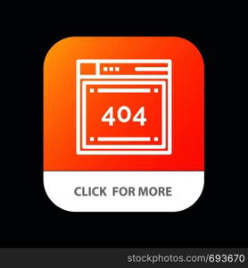File, Computing, Code, Coding Mobile App Button. Android and IOS Line Version