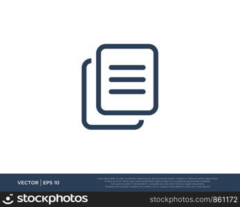 File Document Icon Vector