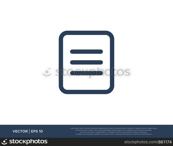 File Document Icon Vector