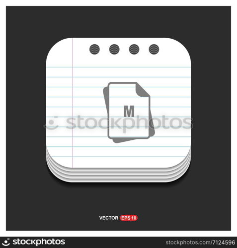 file format icon. - Free vector icon