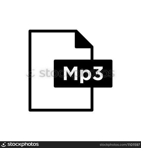 file format icon vector design template