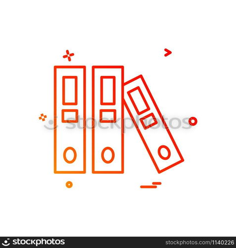 File icon design vector