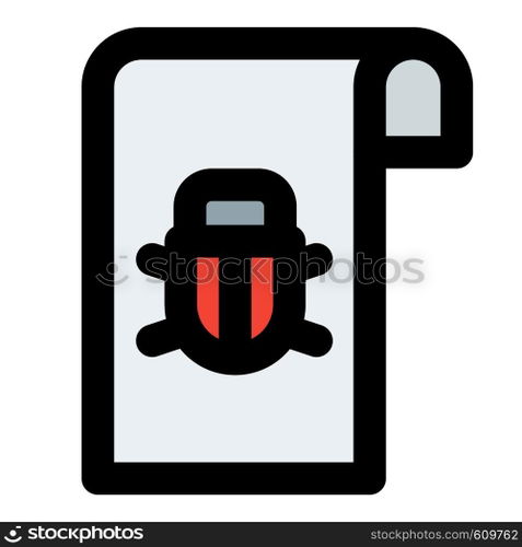 File information exploit by a bug