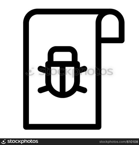 File information exploit by a bug