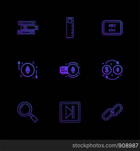 file , scale, board , search , next , chain , dollar, crypto currency , money, icon, vector, design, flat, collection, style, creative, icons