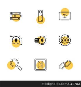 file , scale, board , search , next , chain , dollar, crypto currency , money, icon, vector, design, flat, collection, style, creative, icons