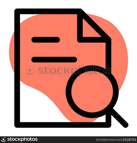 File testing for error identification