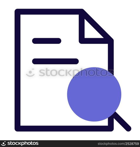 File testing for error identification