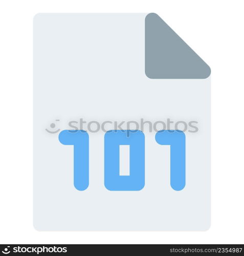 File with systematic data security encryption.. File with systematic data security encryption