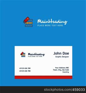 Files copy logo Design with business card template. Elegant corporate identity. - Vector