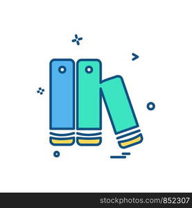 Files icon design vector