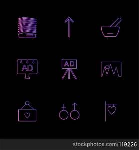 files , up , bowl , ad , bill board , ad,  image , heart , female, male , icon, vector, design,  flat,  collection, style, creative,  icons