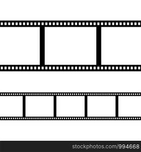 Film line isolated on white background. Vector. Film line