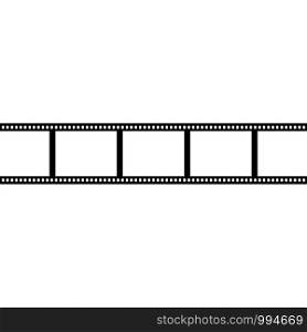 Film line isolated on white background. Vector. Film line