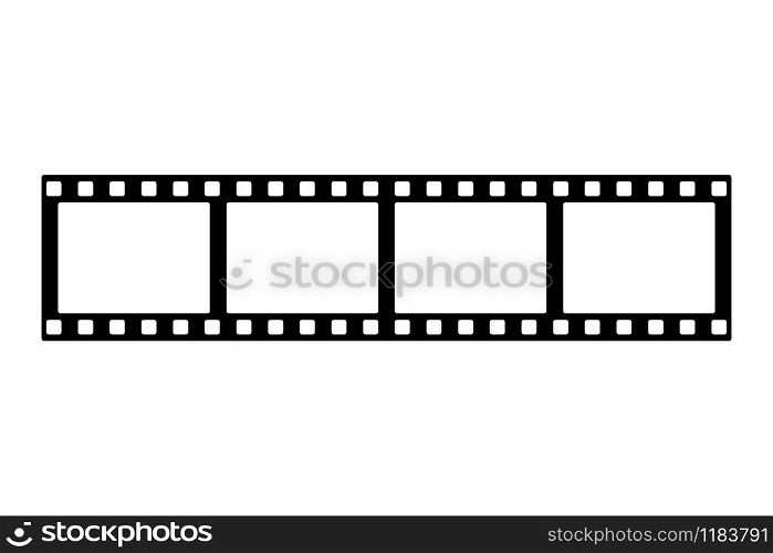 Film line strip icon simple design. Vector eps10